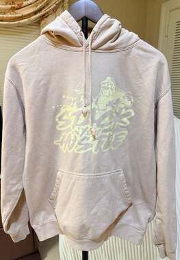 Honor The Gift Stack Your Hustle Pink Hoodie